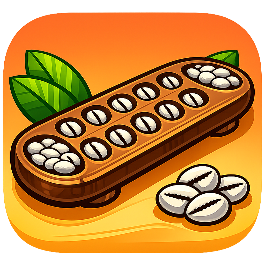 Pallanguzhi game artwork